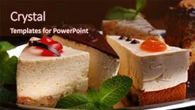  Presentation with bar pieces dark chocolate - Presentation theme consisting of course pied - assortment of pieces of cake background and a wine colored foreground