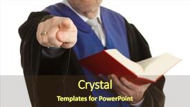  Presentation with cases - Amazing PPT theme having court cases - object backdrop and a tawny brown colored foreground