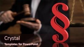  Presentation with court gavel - PPT theme consisting of court-gavel-law-theme-mallet background and a wine colored foreground