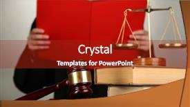  Presentation with verdict - Slides having court hearings - judge read verdict on grey background and a  colored foreground