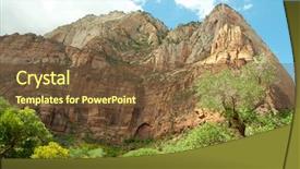  Presentation with abraham - Presentation having court of the patriarch background and a tawny brown colored foreground