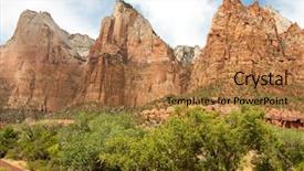  Presentation with abraham - Presentation enhanced with court of the patriarch background and a  colored foreground