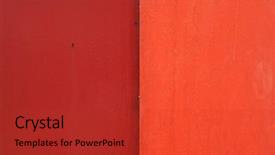  Presentation with light shade nluie - Theme with court room buildings - red wall in light background and a red colored foreground