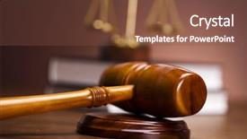  Presentation with justice and law - Slides featuring court trial - law and justice concept background and a  colored foreground