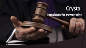  Presentation with courtroom - Theme featuring courtroom-judge-male-judge and a  colored foreground
