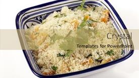  Presentation with couscous - 