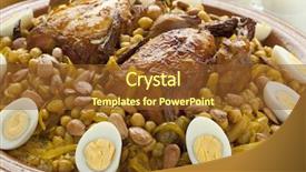  Presentation with couscous - Cool new PPT theme with couscous tfaya moroccan couscous with chicken and caramelized onions almonds and hard boiled eggs closeup backdrop and a tawny brown colored foreground