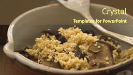  Presentation with couscous - 