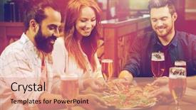  Presentation with vietnamese food for tet holiday - Presentation with cousin - leisure food and drinks people background and a coral colored foreground