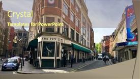  Presentation with westminster - Beautiful PPT theme featuring covent-garden-london-may-18 backdrop and a  colored foreground