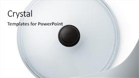  Presentation with lid - Audience pleasing presentation design consisting of cover - top view of glass pan backdrop and a sky blue colored foreground