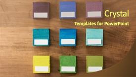  Presentation with taste - PPT layouts featuring cover abstract back ground background and a tawny brown colored foreground