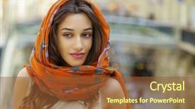  Presentation with muslim sufi history - PPT layouts consisting of cover habit - close up portrait background and a  colored foreground