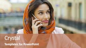  Presentation with muslim balinese - Beautiful slides featuring cover habit - close up portrait backdrop and a coral colored foreground