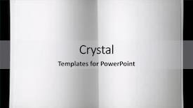  Presentation with page - Slide deck featuring cover page - blank book background and a white colored foreground