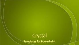  Presentation with green abstracts - Slide set featuring cover page - green wallpaper background background and a  colored foreground