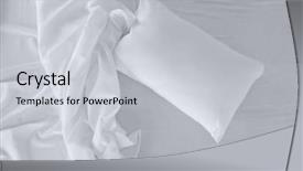  Presentation with belt bed - Beautiful presentation theme featuring cover sheet - unattended bed backdrop and a light gray colored foreground