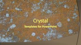  Presentation with mold - Presentation theme having cover toxicity - closeup of wall with mold background and a tawny brown colored foreground