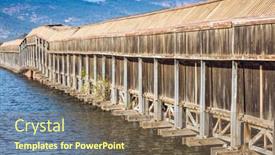  Presentation with gallery - PPT layouts enhanced with covered gallery for bird watching hula nature reserve israel december lake hula is a wintering place for migratory birds background and a coral colored foreground