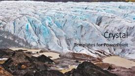  Presentation with arches national park - Colorful slides enhanced with covered ground black volcanic ash backdrop and a  colored foreground