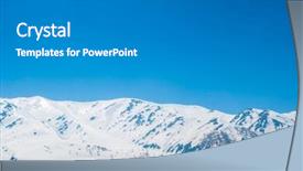  Presentation with kashmir - Audience pleasing presentation consisting of covered mountains landscape kashmir state backdrop and a gray colored foreground