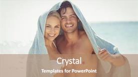  Presentation with catholic couple silhouette of young - Presentation having covering their heads with towel background and a  colored foreground