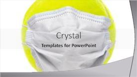  Presentation with ball sports - PPT layouts enhanced with covid-19-and-sports-concept background and a light gray colored foreground