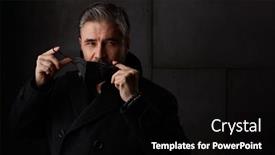 Presentation with medical dark - Presentation enhanced with covid-19-portrait-of-older background and a black colored foreground