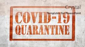  Presentation with graffiti - Slides with covid-19-quarantine-graffiti-sign background and a lemonade colored foreground