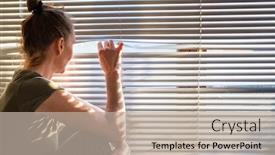  Presentation with mental health - Presentation having covid-19-quarantine-mental-health background and a mint green colored foreground