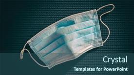  Presentation with reusable - Colorful slide deck enhanced with covid-19-shortage-waste backdrop and a ocean colored foreground