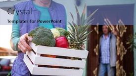  Presentation with elderly home - Cool new theme with covid-19-stay-home-delivering backdrop and a teal colored foreground