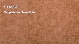  Presentation with brown leather - Colorful presentation design enhanced with cow template - brown leather texture backdrop and a  colored foreground