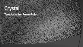  Presentation with business abstract - PPT theme with cow template - perspective and closeup view background and a dark gray colored foreground