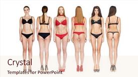  Presentation with growth - Slide deck consisting of cowardly - portrait in full growth collage background and a lemonade colored foreground