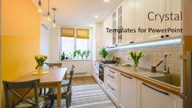  Presentation with dining table - Cool new presentation with cozy-well-designed-modern-kitchen backdrop and a lemonade colored foreground