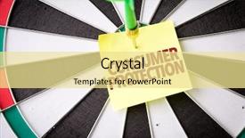  Presentation with cpa - Slide set consisting of cpa - consumer protection background and a blonde colored foreground