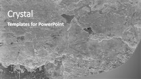  Presentation with grungy white concrete wall - Presentation consisting of cracks building - old grungy texture grey concrete background and a gray colored foreground