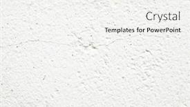  Presentation with crack - Colorful PPT theme enhanced with crack-in-a-wall backdrop and a white colored foreground