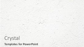  Presentation with crack - Audience pleasing slide deck consisting of crack-in-a-wall backdrop and a white colored foreground