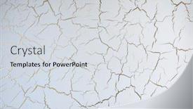  Presentation with crack - Cool new PPT layouts with crack stylization design on new wall backdrop and a light gray colored foreground