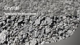  Presentation with cracked - Cool new presentation with cracked black earth humus as texture things backdrop and a gray colored foreground