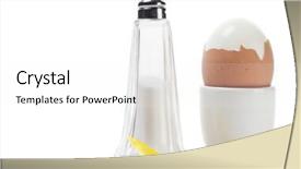  Presentation with cracked - Cool new PPT layouts with cracked-boiled-brown-egg backdrop and a white colored foreground