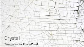  Presentation with cracked - PPT theme with cracked surface background and a white colored foreground