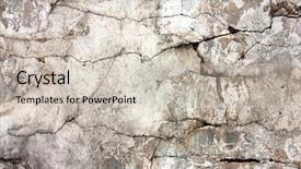  Presentation with cracked wall - Amazing PPT layouts having cracked wall background urban city building scene backdrop and a soft green colored foreground