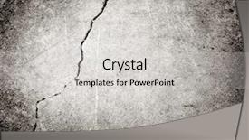  Presentation with crack - Colorful PPT layouts enhanced with cracked wall background backdrop and a light gray colored foreground