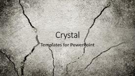  Presentation with cracked wall - Cool new presentation with cracked wall background backdrop and a light gray colored foreground