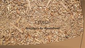  Presentation with lumber - Colorful slide deck enhanced with cracked-wooden-and-lumber-sawdust backdrop and a coral colored foreground