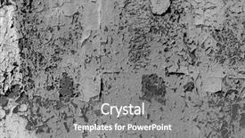  Presentation with paint high - Presentation theme with crackle - background with crackling effect high background and a gray colored foreground