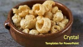  Presentation with rustic wood turquoise - Amazing PPT theme having crackle - closeup of an earthenware bowl backdrop and a tawny brown colored foreground